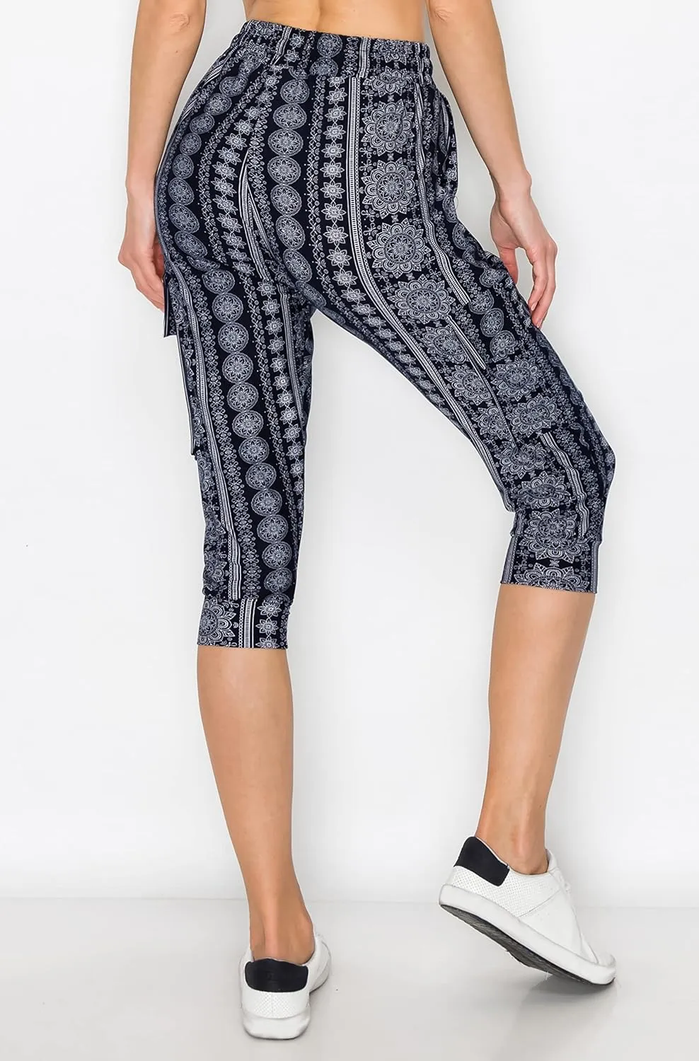ALWAYS Capri Cargo Jogger Pants for Women - Super Soft Casual Drawstrings Track Cuff Bottoms