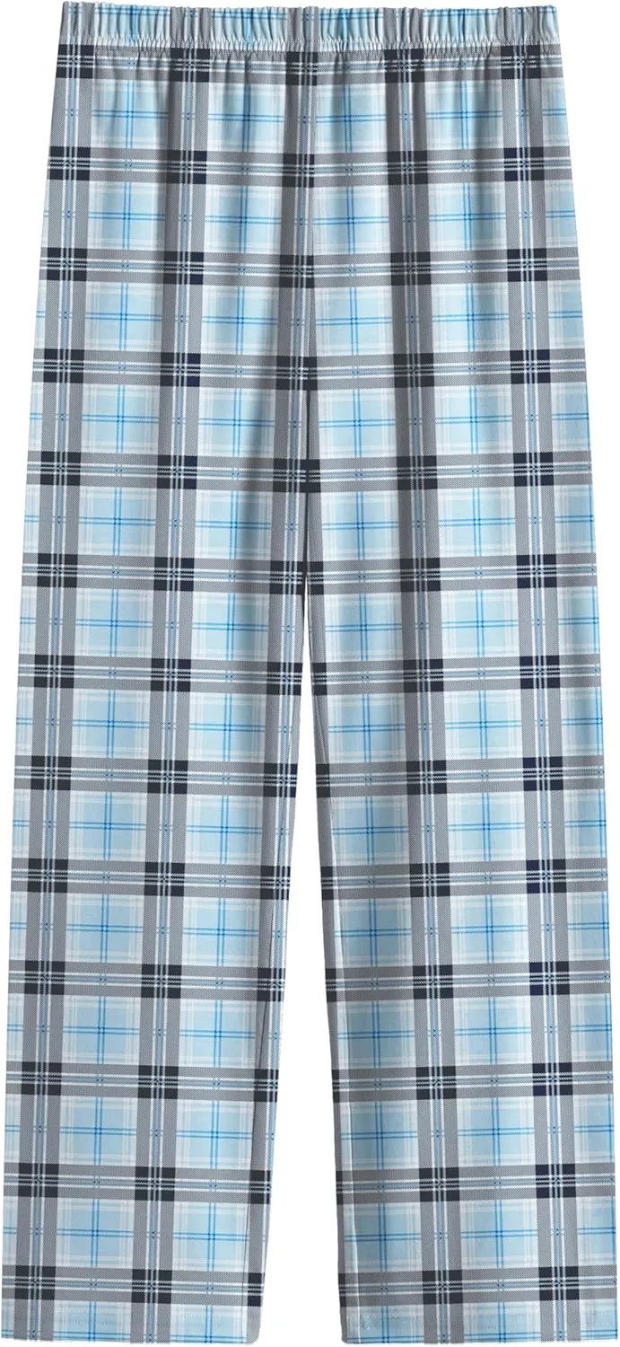 Arshiner Boys Pajama Pants Long Sleep Plaid Pants Soft Lounge Pj Bottoms with Pockets