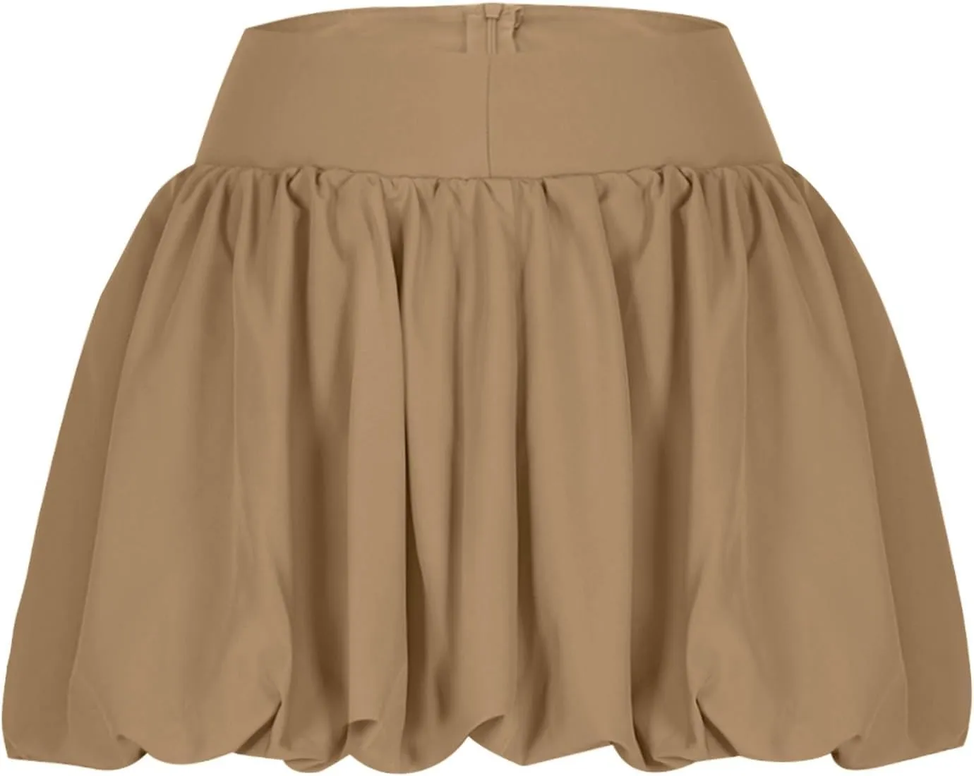 Bubble Skirts for Women Mini Summer Skirts Elastic Waist Pleated Skirts Trendy Casual Skirt Short Cute Ruffle Skirts