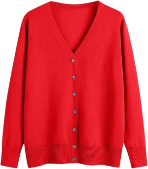 Cardigan Sweaters for Women 2024 Fall Cable Knit Sweater Womens Trendy Button Down Open Front Cardigans Outwear