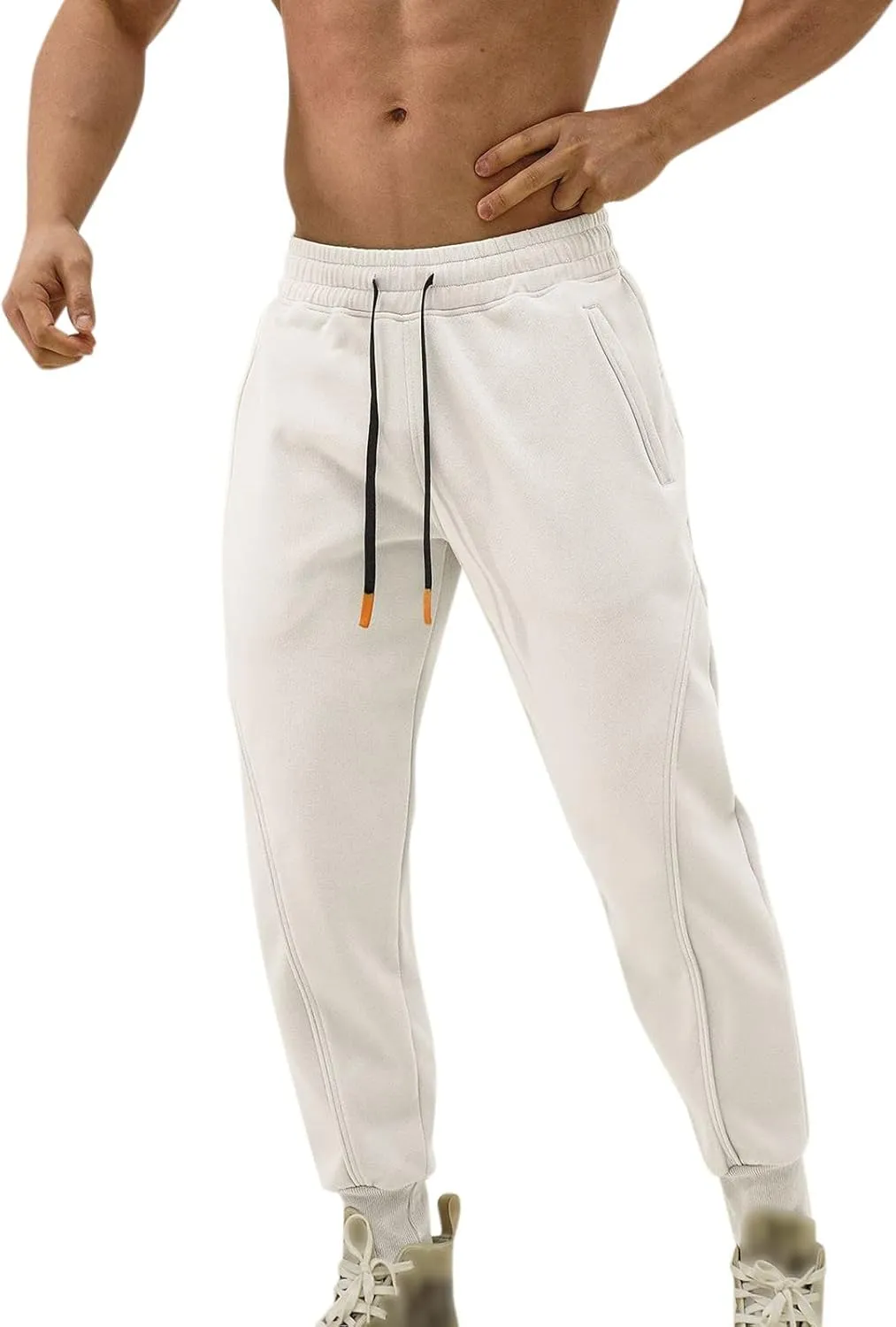 Cargo Pants for Men Big and Tall, 2023 Outdoor Autumn Men's Cargo Casual Pants Plain Color Joggers Men's Heavyweight