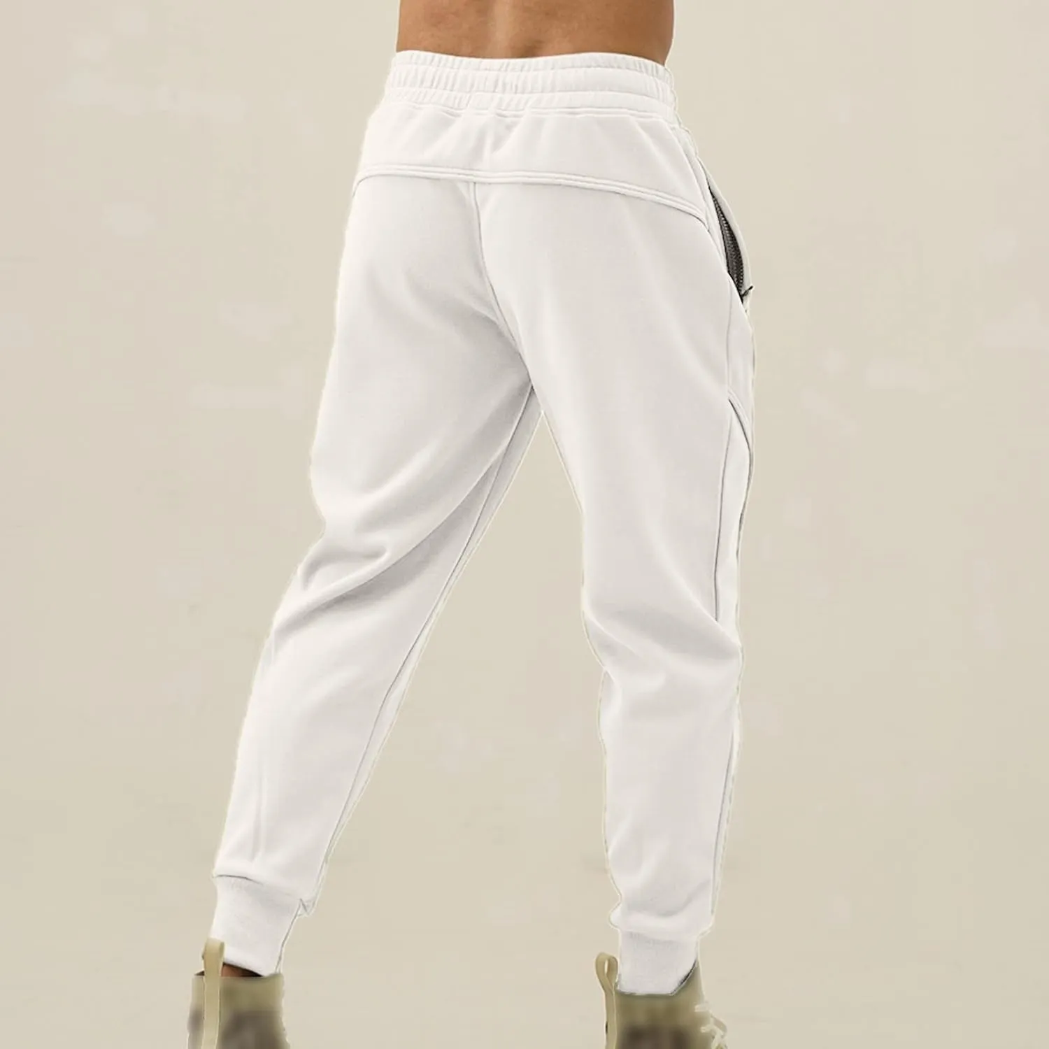 Cargo Pants for Men Big and Tall, 2023 Outdoor Autumn Men's Cargo Casual Pants Plain Color Joggers Men's Heavyweight
