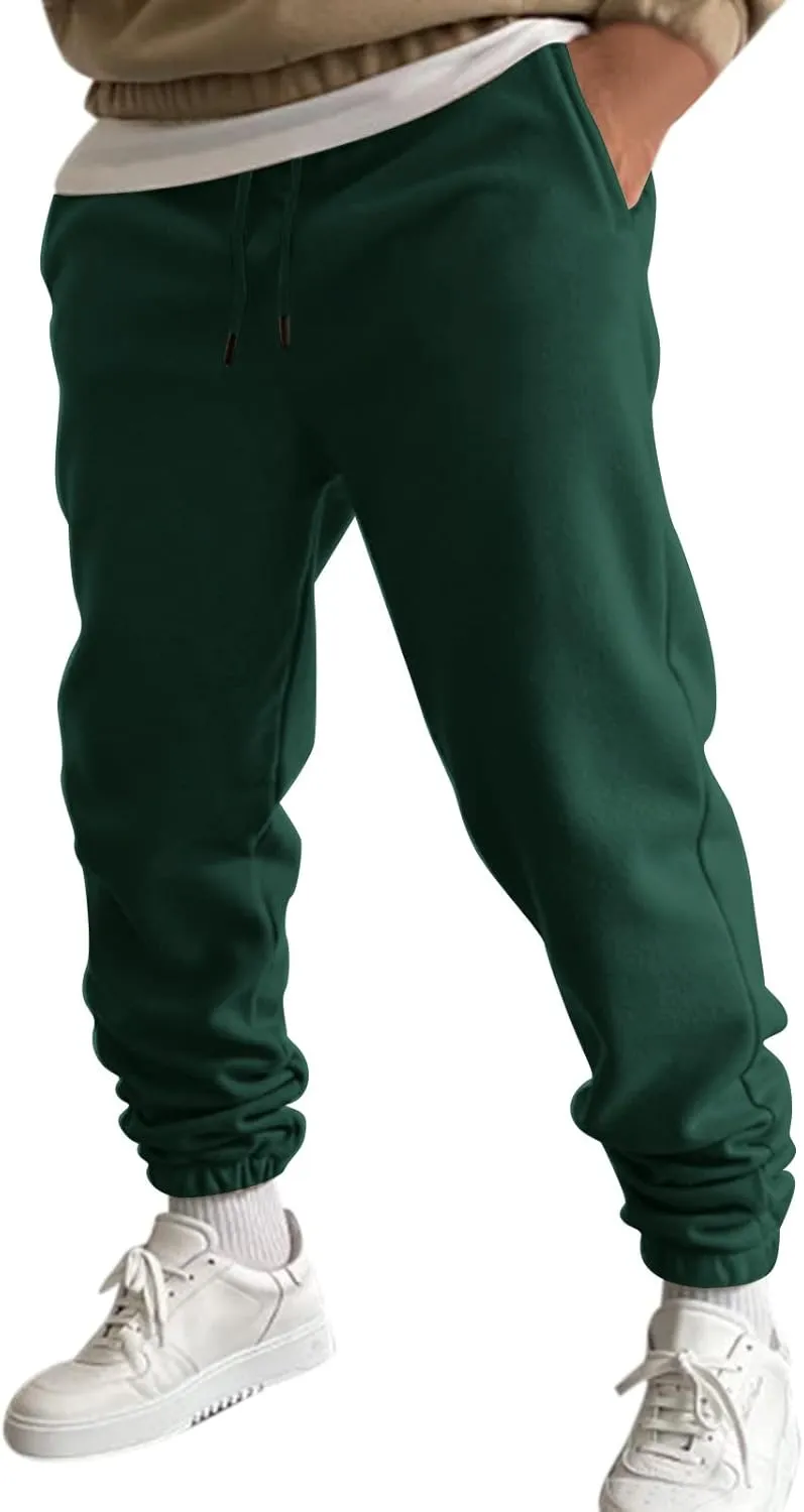 Cargo Pants for Men Big and Tall Pants Elastic Waist Sweatpants for Men Casual Long Trousers Light Jogger Pants Men's