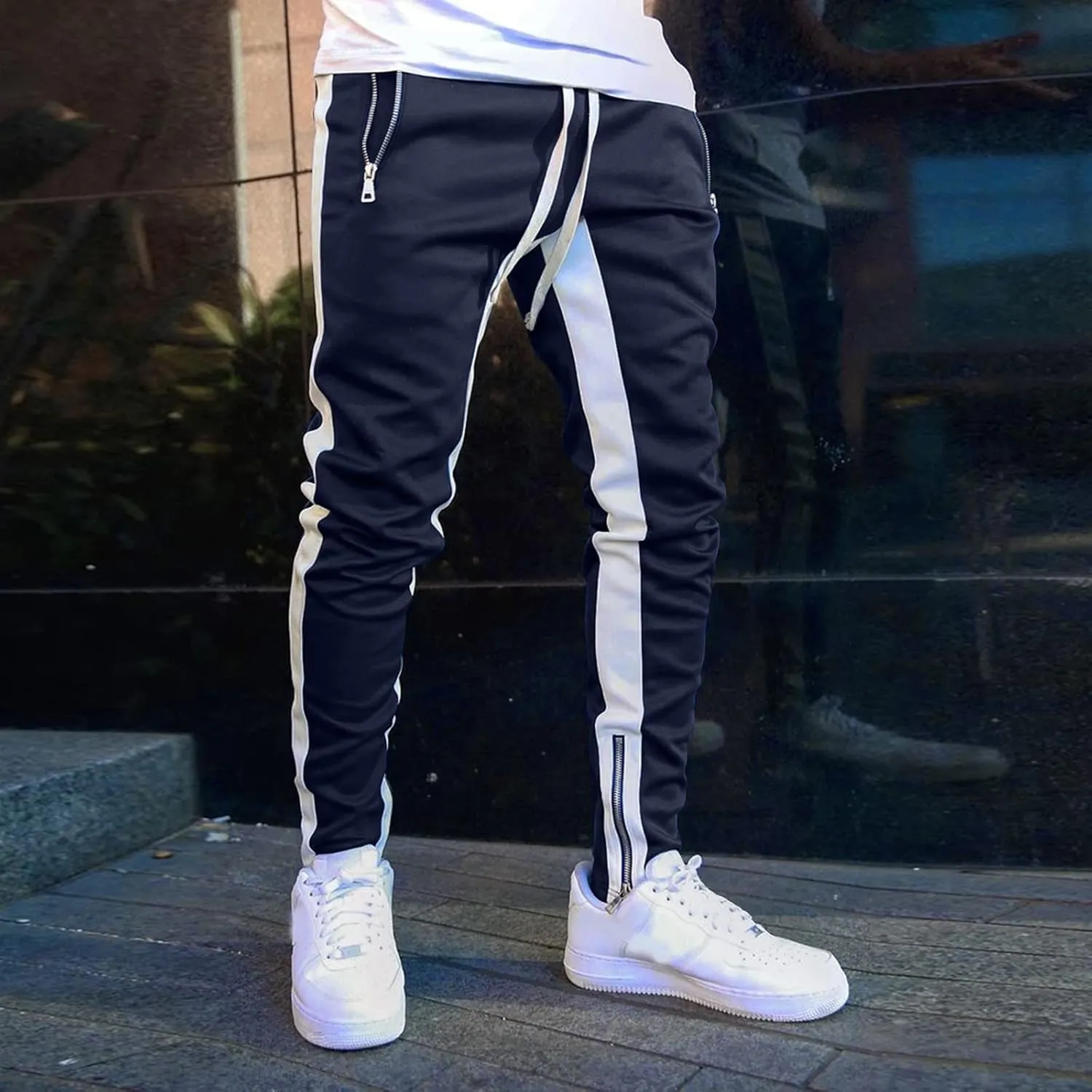 Cargo Pants for Men Joggers for Men Sweat Pants for Man Mens Work Pants Drawstring Sweatpants Athletic Pants for Men