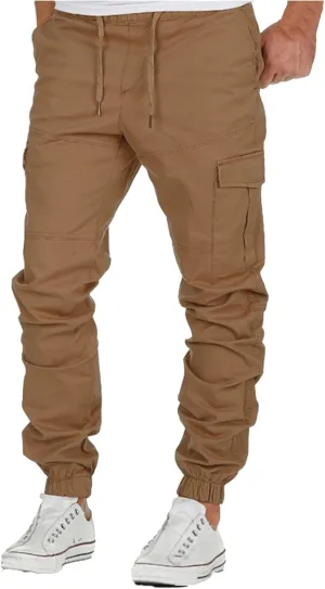 Cargo Pants for Men Relaxed Fit Mens Cargo Pants Joggers Running Sports Sweatpants Slim Fit Fashion Men's Pants Sweat