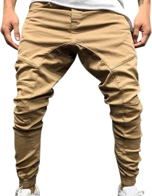 Cargo Pants for Men Relaxed Fit Trousers Casual Outdoor Joggers Lightweight Sweatpants for Men Jogging Cargo Pants