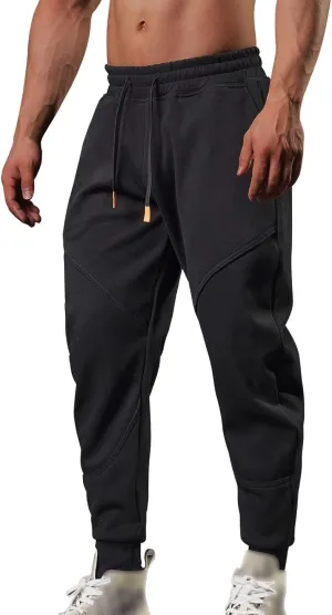 Cargo Sweatpants for Men Big and Tall Cargo Pants for Men Twill Joggers Mens Cargo Pants Relaxed Fit Casual Trousers