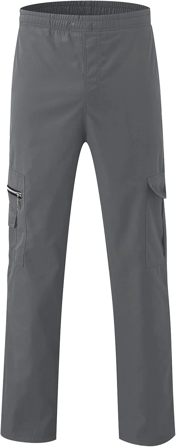 Cargo Sweatpants for Men Big and Tall Men's Casual Cargo Pants Loose Fit Jogger Sweatpants Tactical Work Pants Multi