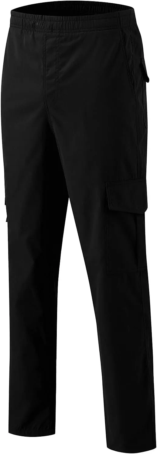Cargo Sweatpants for Men Big and Tall Men's Casual Cargo Pants Loose Fit Jogger Sweatpants Tactical Work Pants Multi