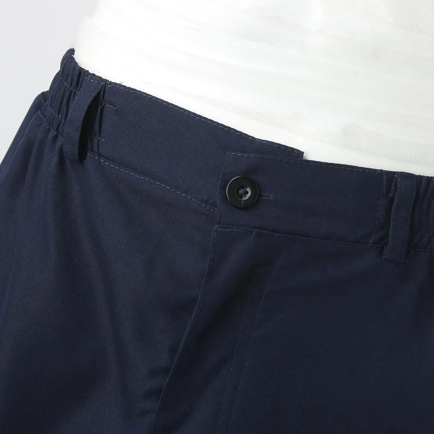 Cargo Sweatpants for Men Fleece Cargo Sweatpants Stretch Elastic Waist Athletic Workout Jogger Drawstring Sport Pants