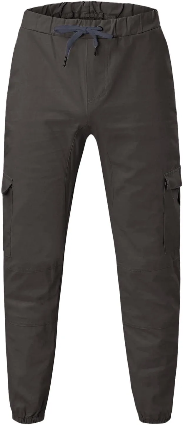 Cargo Sweatpants for Men Hiking Pants Sweatpants Men Men's Sweatpants Overalls Drawstring Multi Pocket Hiking Cotton
