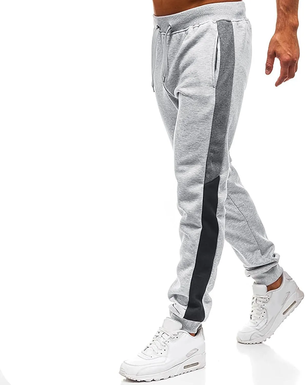 Cargo Trousers for Men Jogger Pants Men Sweatpants Men's Basic Active Fleece Jogger Pants Big & Tall Sizes Sweatpants