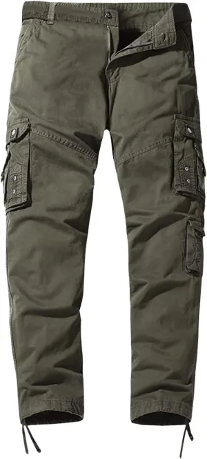 Cargo Trousers for Men Pants Casual Rope Loose Heavyweight Fit Cargo for Men Loose Sports Trousers Pants with Pockets
