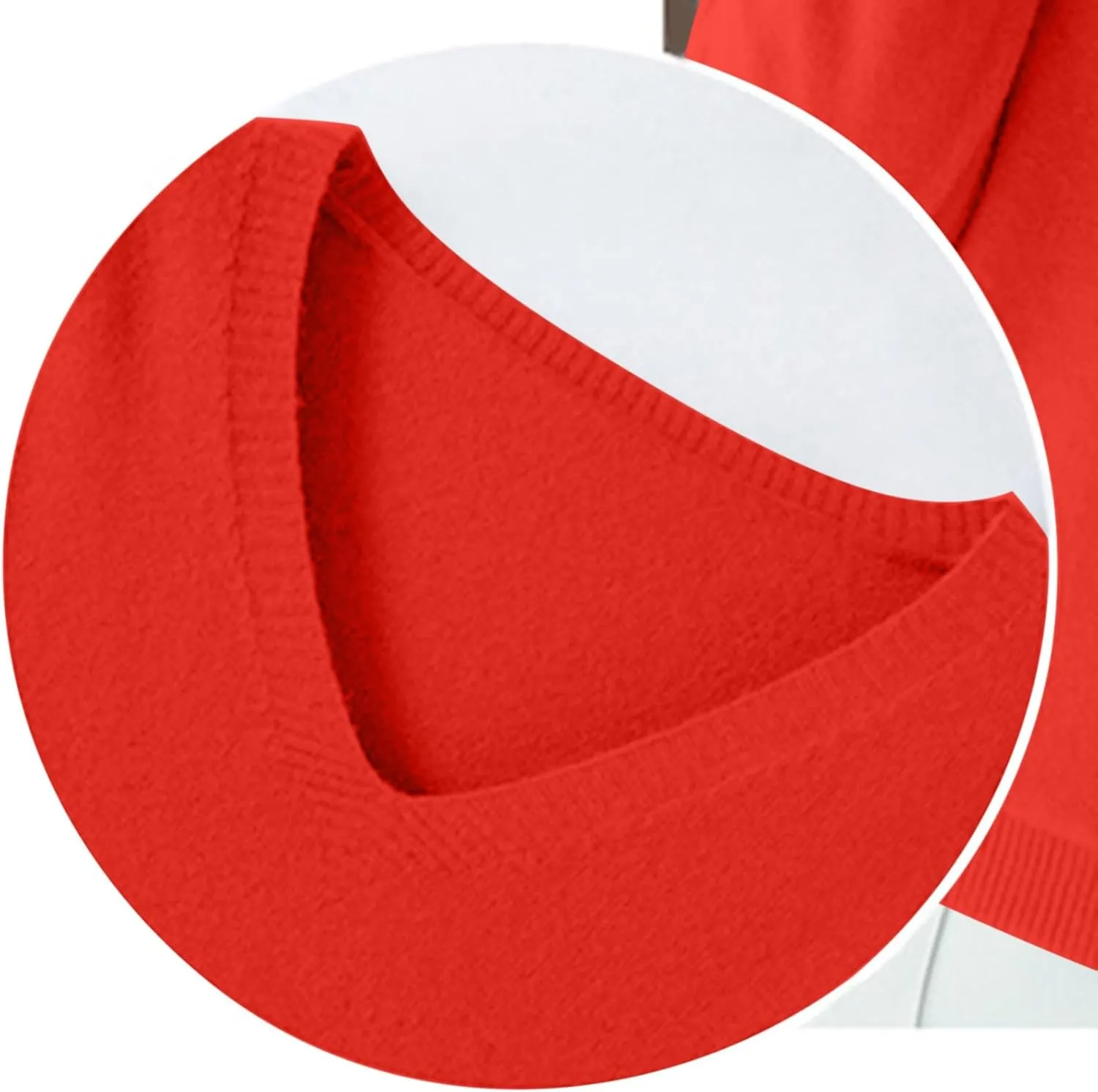 Cashmere Sweaters for Women Long Sleeve V Neck Pullover Tops Loose Soft Cozy Sweater Warm Wool Knit Sweater Shirts