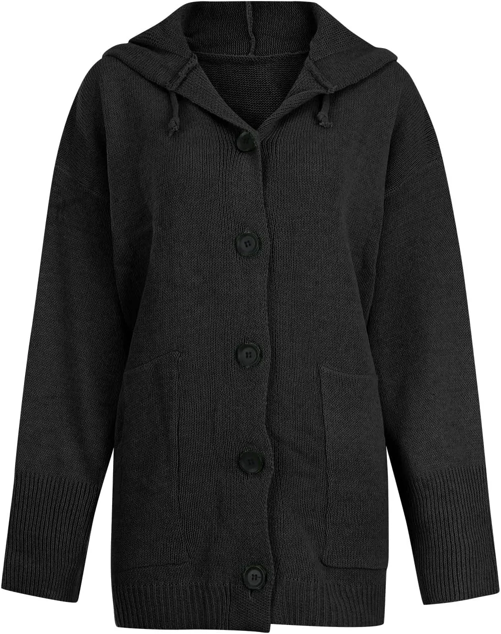 ChicCrate Womens Sweaters Open Front Cardigan Button Down Long Sleeve Shirt Cable Knit Chunky Tops Warm Winter Coats Outwears