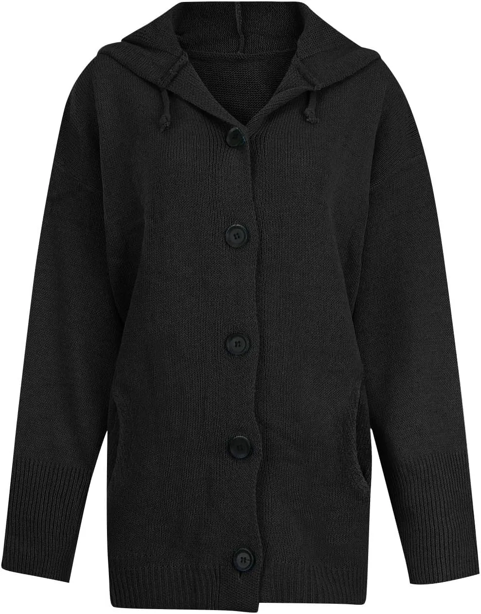 ChicCrate Womens Sweaters Open Front Cardigan Button Down Long Sleeve Shirt Cable Knit Chunky Tops Warm Winter Coats Outwears