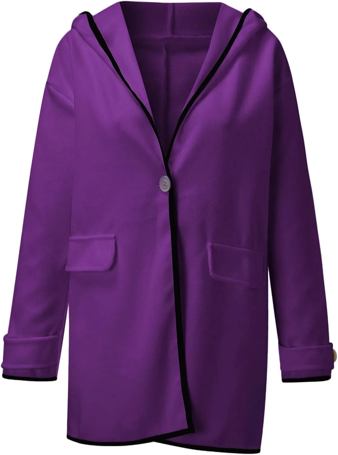cooki Womens Coats Winter Windbreak Long Slim Wool Blend Trench Coats Warm Pea Coat With Belt Long Jackets Breasted Coats