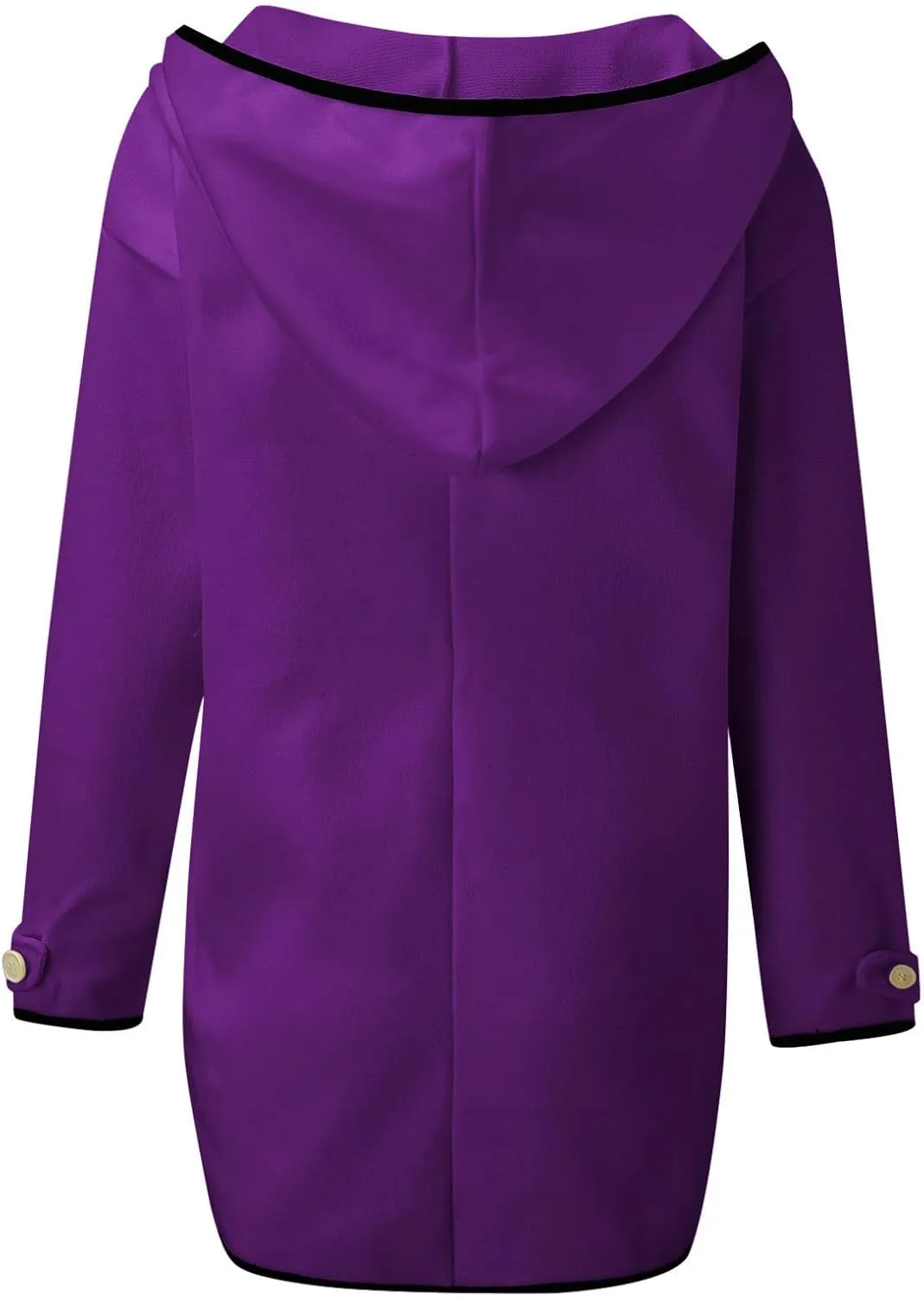 cooki Womens Coats Winter Windbreak Long Slim Wool Blend Trench Coats Warm Pea Coat With Belt Long Jackets Breasted Coats