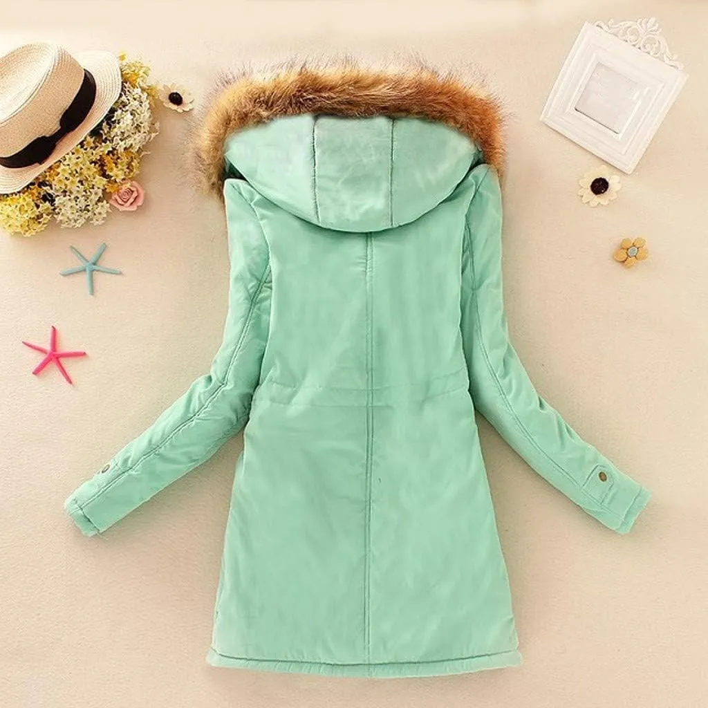 COTECRAM Winter Coats for Women Warm Faux Fur Coat Fashion Cropped Puffer Jackets for Evening Dresses Formal Fuzzy Cardigans