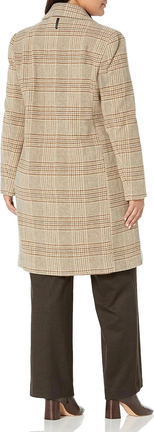 DKNY Womens Outerwear Wool