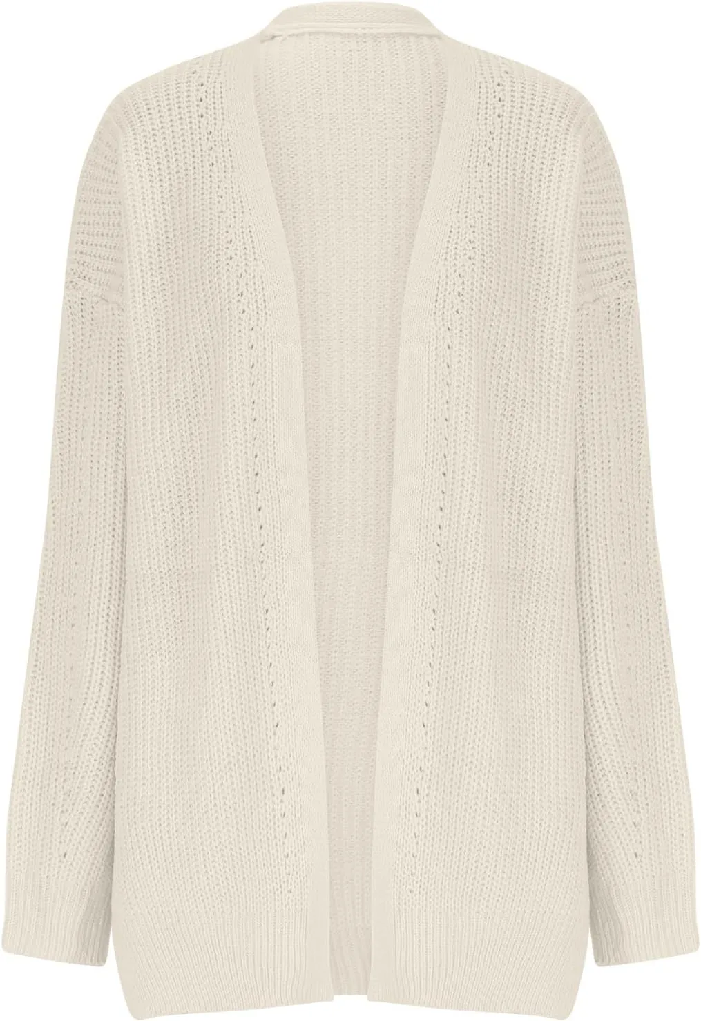 Fall Sweaters V Neck Solid Color Oversized Cardigans for Women Soft Baggy Fall Chunky Knit Cardigans Dressy Casual