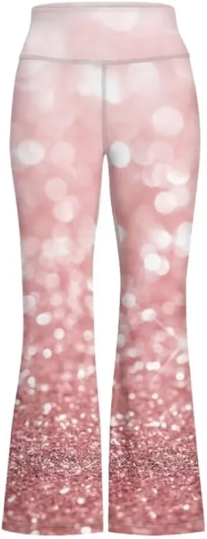 Girls Flare Leggings 5-14T Cute Bell Bottoms for Girl Yoga Pants for Gym