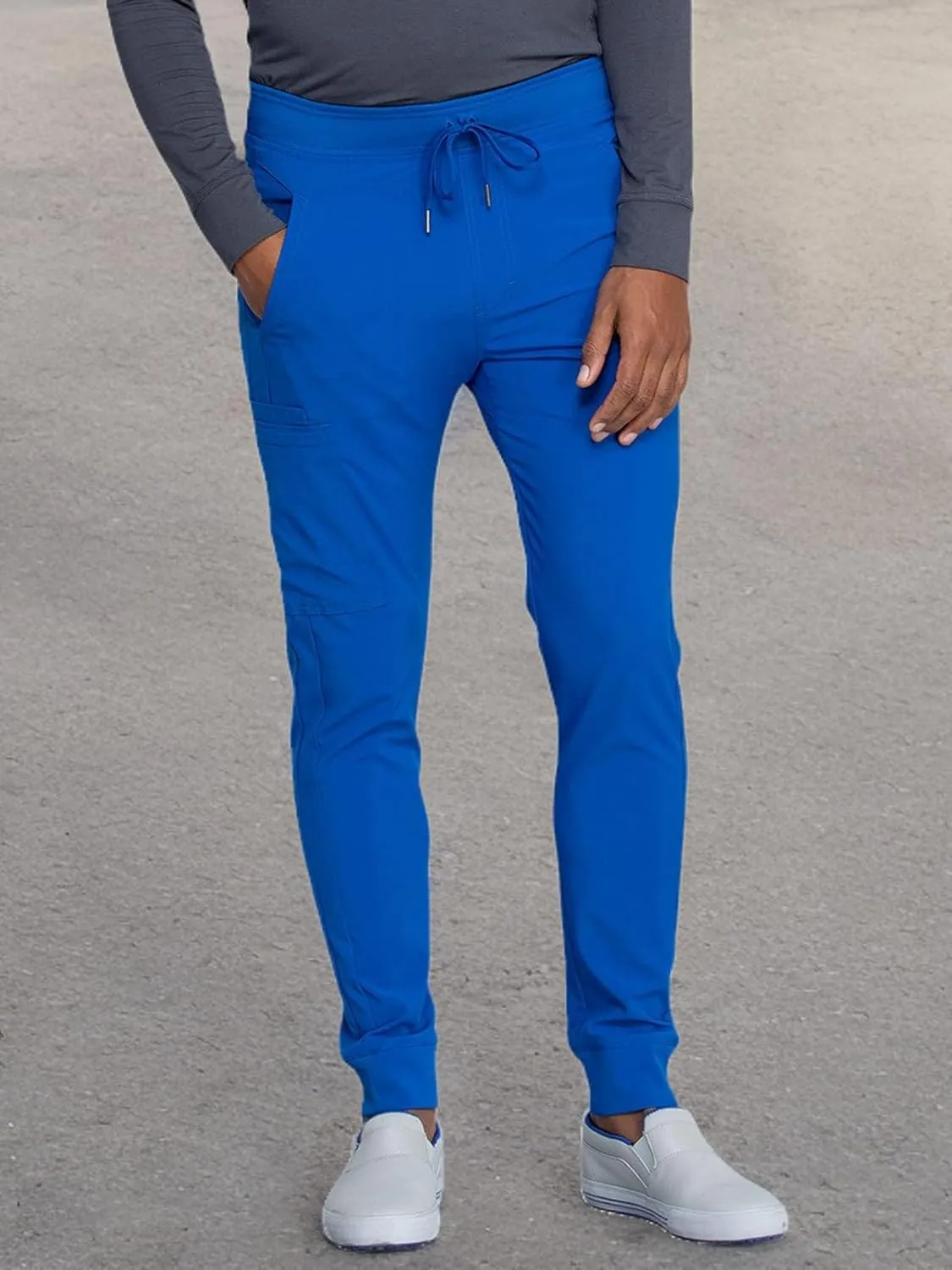 Infinity Cherokee Men's Jogger Pants with Drawstring Waist Mid Rise 5 Pockets Bottoms CK004A