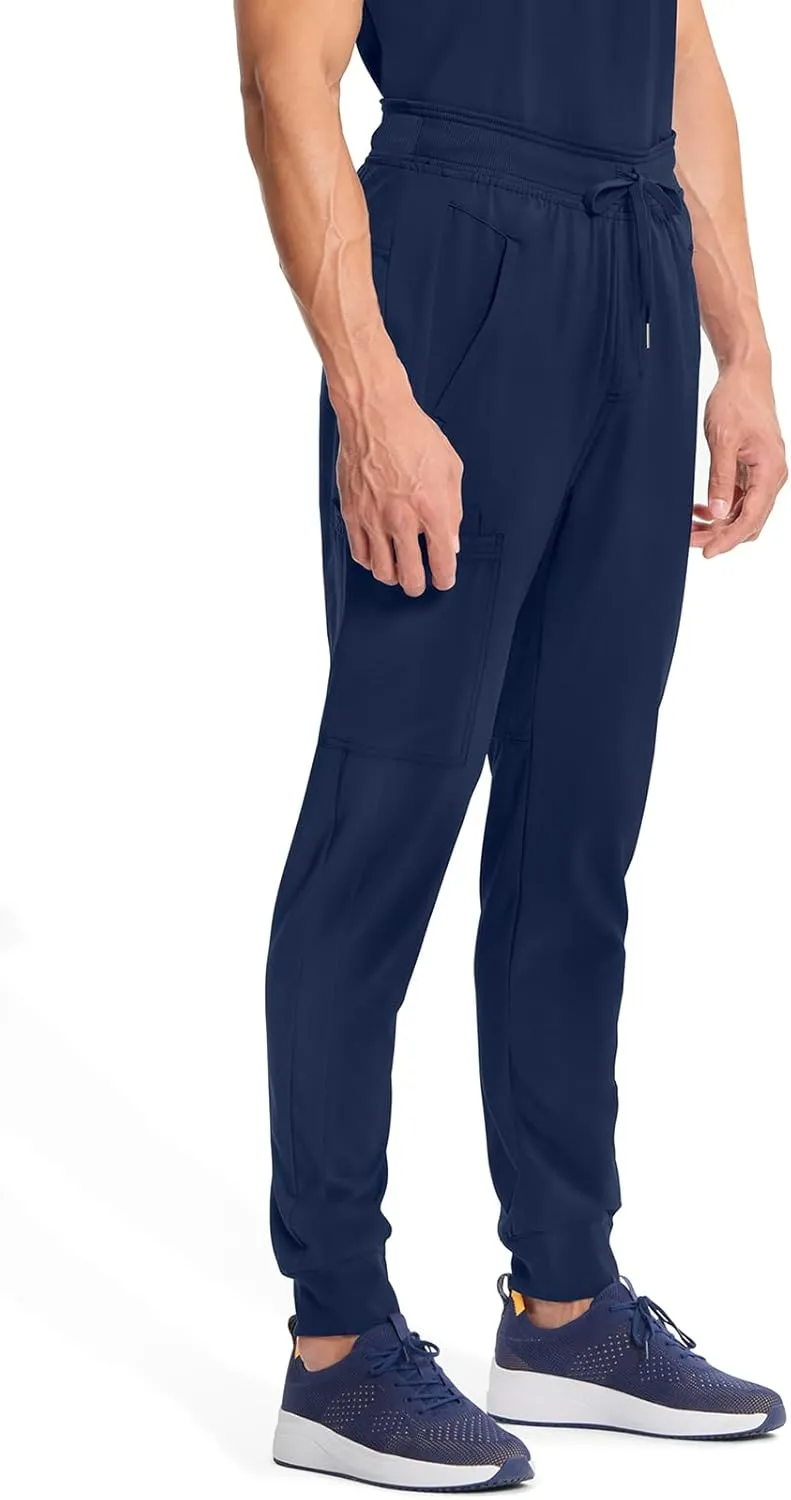 Infinity Cherokee Men's Jogger Pants with Drawstring Waist Mid Rise 5 Pockets Bottoms CK004A