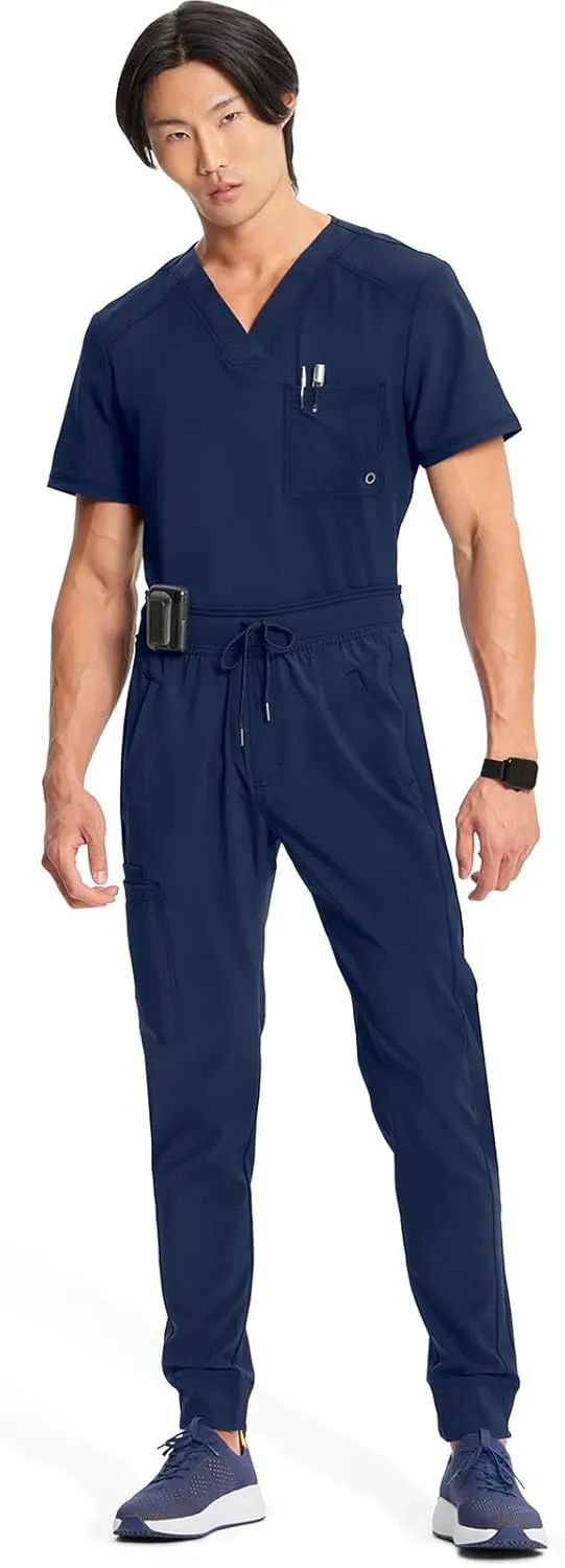 Infinity Cherokee Men's Jogger Pants with Drawstring Waist Mid Rise 5 Pockets Bottoms CK004A