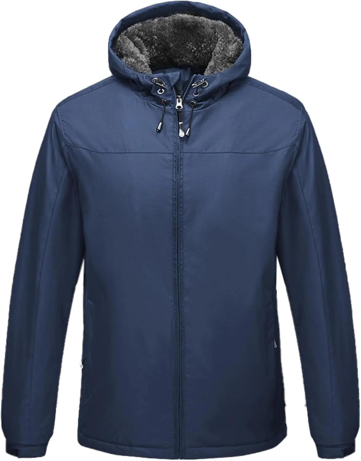 Jackets for Men, Mens Lightweight Jackets Full Zip Laydown Collar Golf Wind Breaker Jackets with Zip Pockets