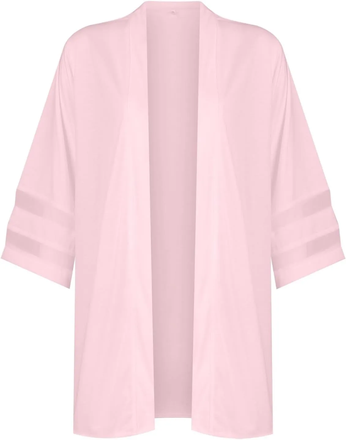 Kimonos for Women Floral Printed Summer 3/4 Sleeve Tops Plus Size Dressy Casual Lightweight Cardigan