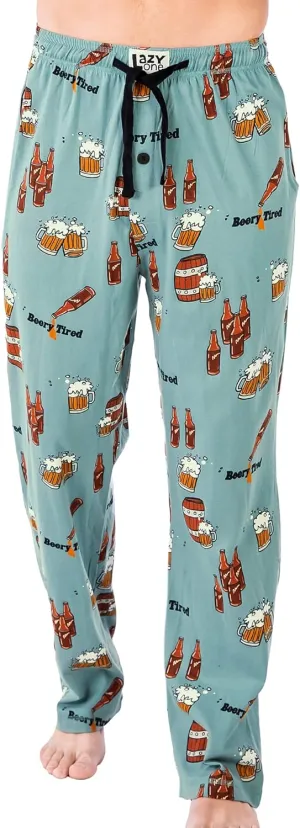 Lazy One Funny Ocean Pajama Pants For Men, Men's Separate Bottoms, Lounge Pants, Fishing PJs