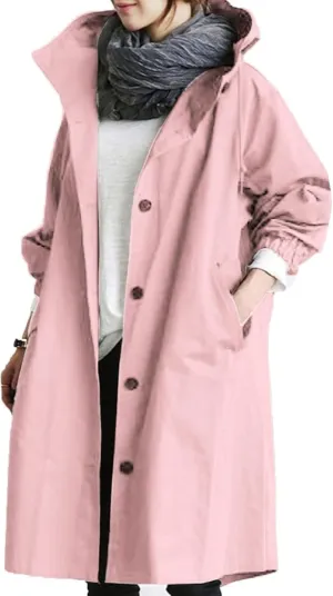 LCMTWX Plus Size Winter Coats for Women Collar Printed Pocket Jacket Trench Coats for Women Fall Coats for Women Trendy