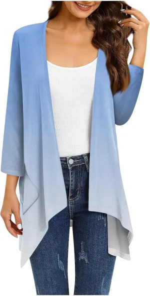 Long Cardigans for Women with Pockets Pretty Flowy Cardigan Sweaters for Women Casual Lightweight Fall Sweaters for Women