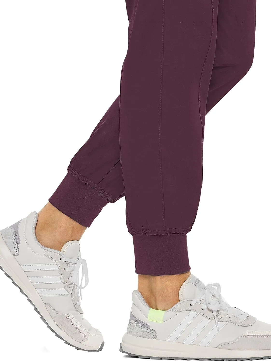 Med Couture Scrub Jogger Pants for Women, Seamed Bottoms with 4 Spacious Pockets MC8721