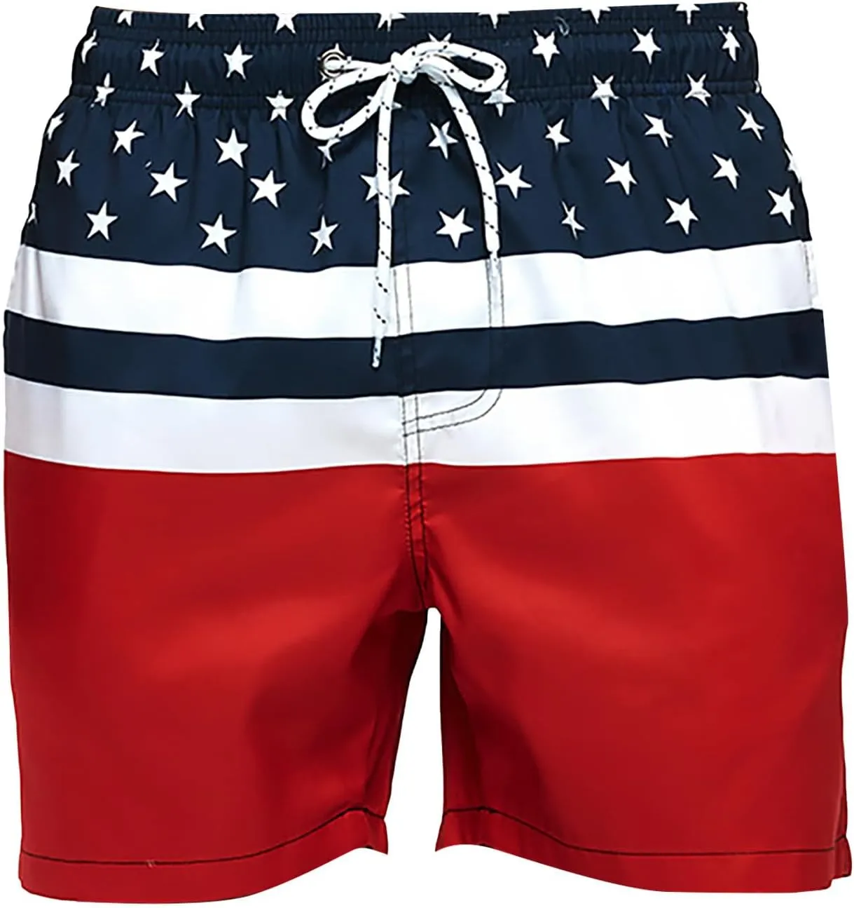 Mens Beach Shorts Plus Size Baggy 3D Print Hawaiian Vacation Casual Capris Expandable Waist Drawstring Sports Jogger Bermuda