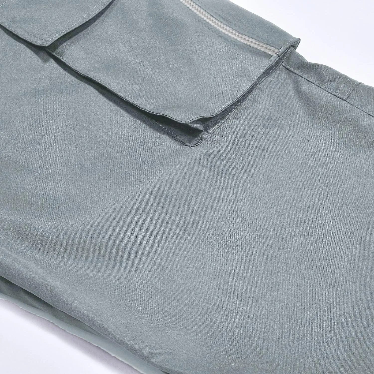 Men's Cargo Casual Sweatpants Multi-Pocket Durable Cargo Pants Casual Baggy Cargo Work Travel Pants Loose Fit Pants