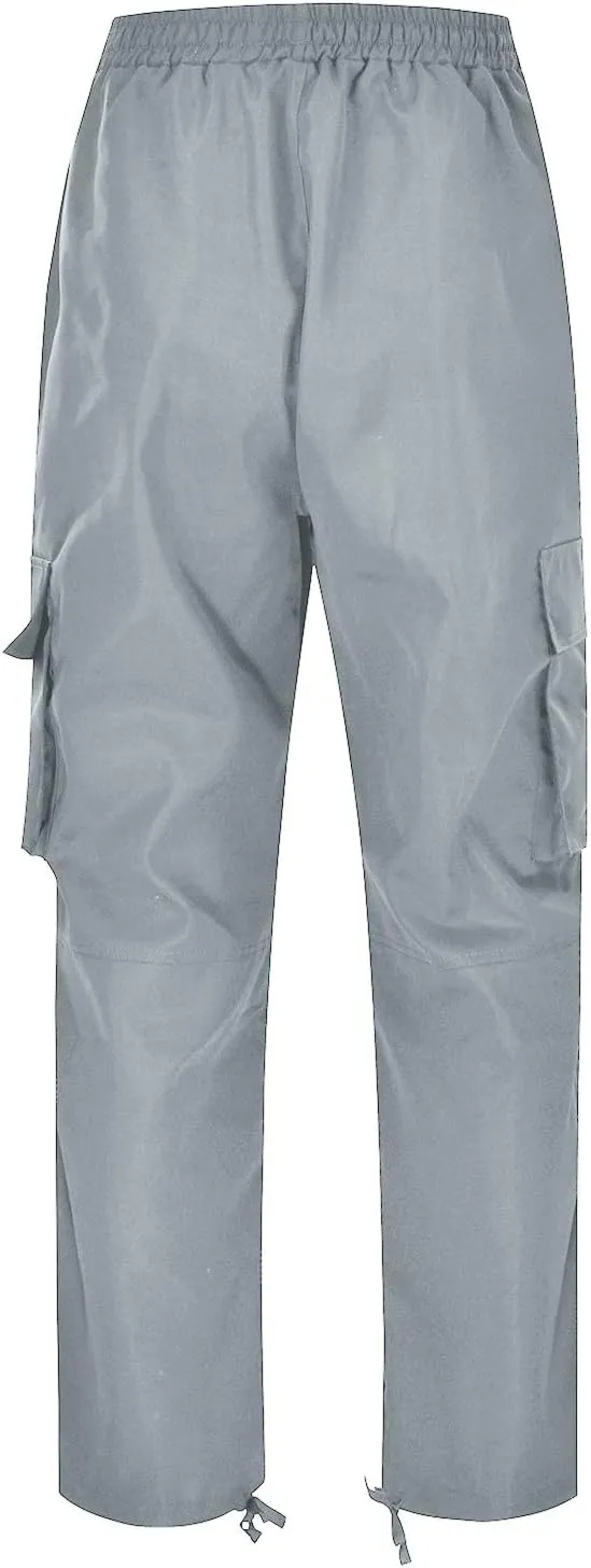Men's Cargo Casual Sweatpants Multi-Pocket Durable Cargo Pants Casual Baggy Cargo Work Travel Pants Loose Fit Pants