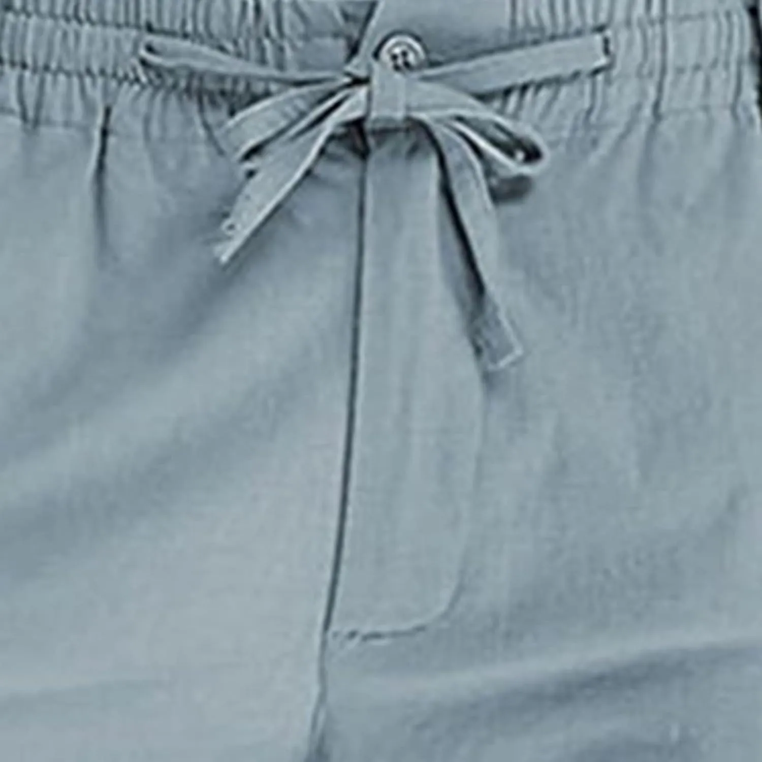 Mens Casual Chino Trouser Cotton Jogger Drawstring Elastic Waist Pants Solid Athletic Sweat Pants Pyjama Bottoms