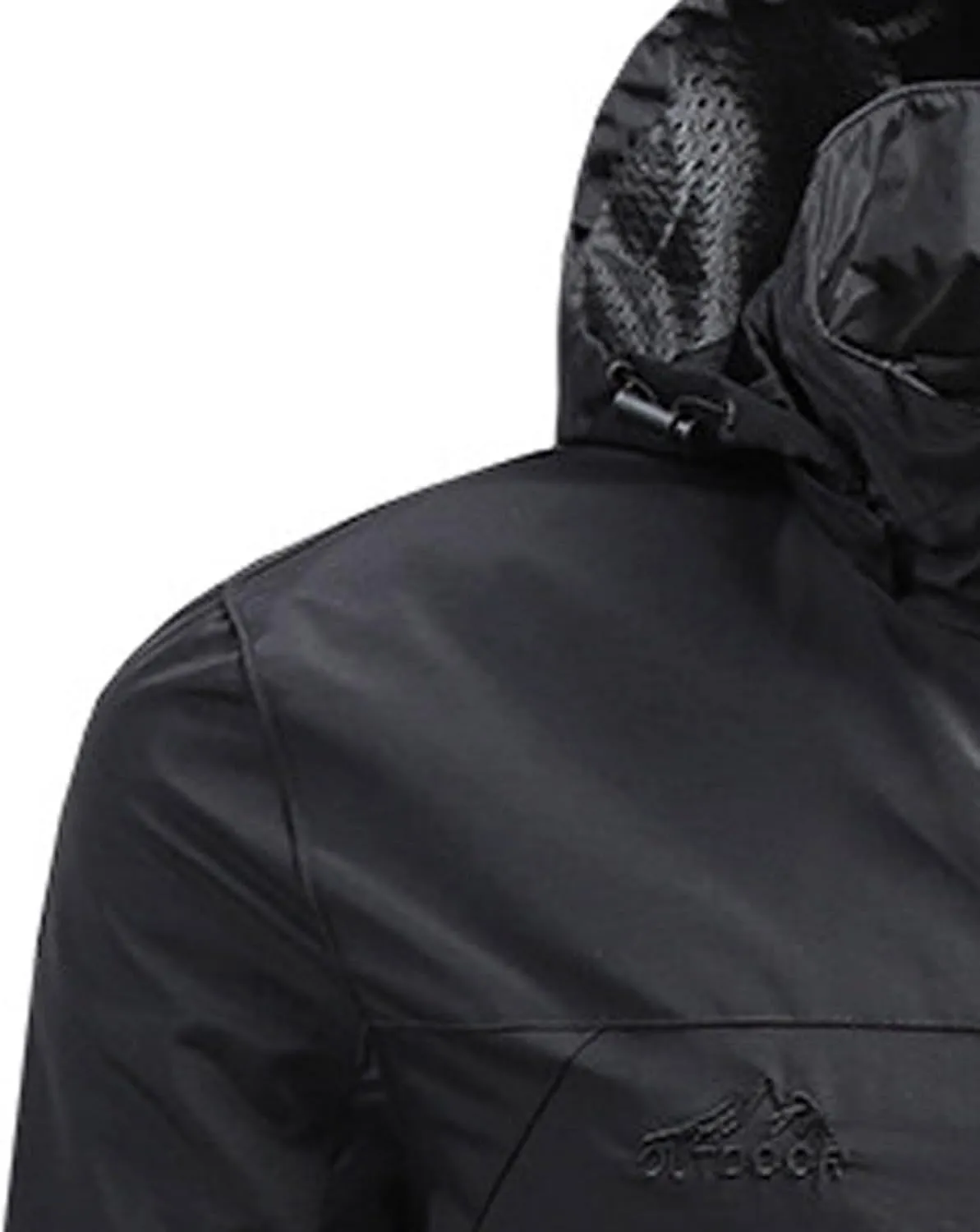 Mens Rain Jackets Waterproof with Hood Lightweight Mens Windbreaker Jackets Raincoat with Hood Fall Jackets