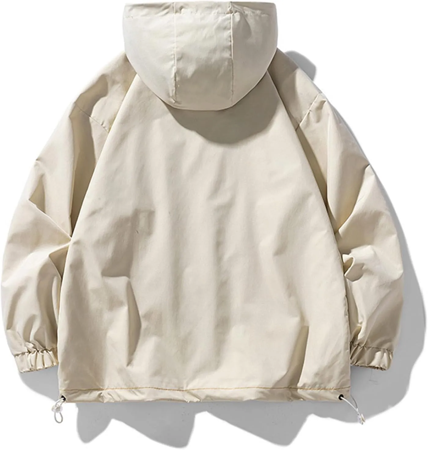 Mens Rain Jackets Waterproof with Hood Mens Windbreaker Jackets Lightweight Softshell Outdoor Jacket Fall Jackets