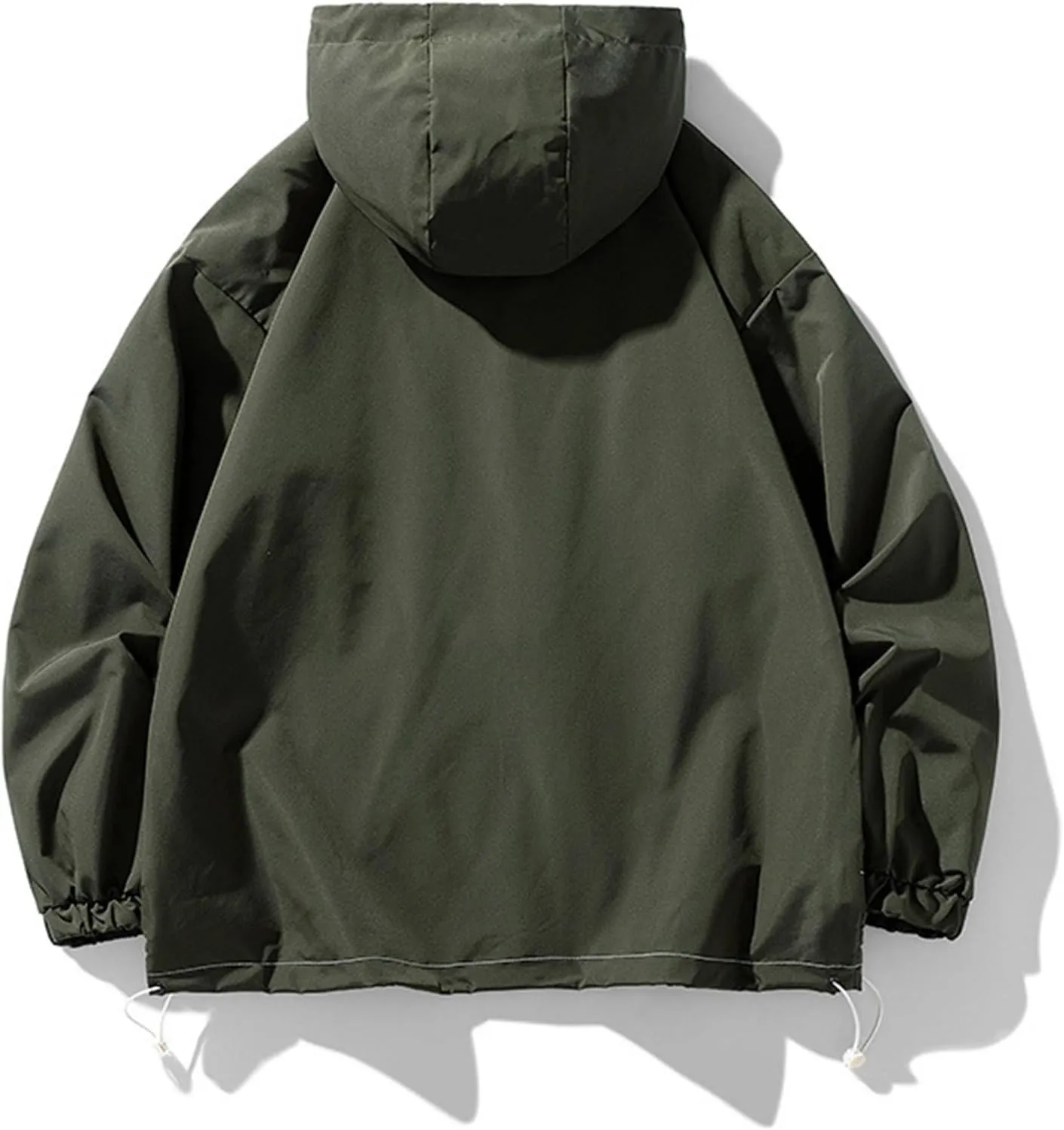 Mens Rain Jackets Waterproof with Hood Mens Windbreaker Jackets Lightweight Softshell Outdoor Jacket Fall Jackets