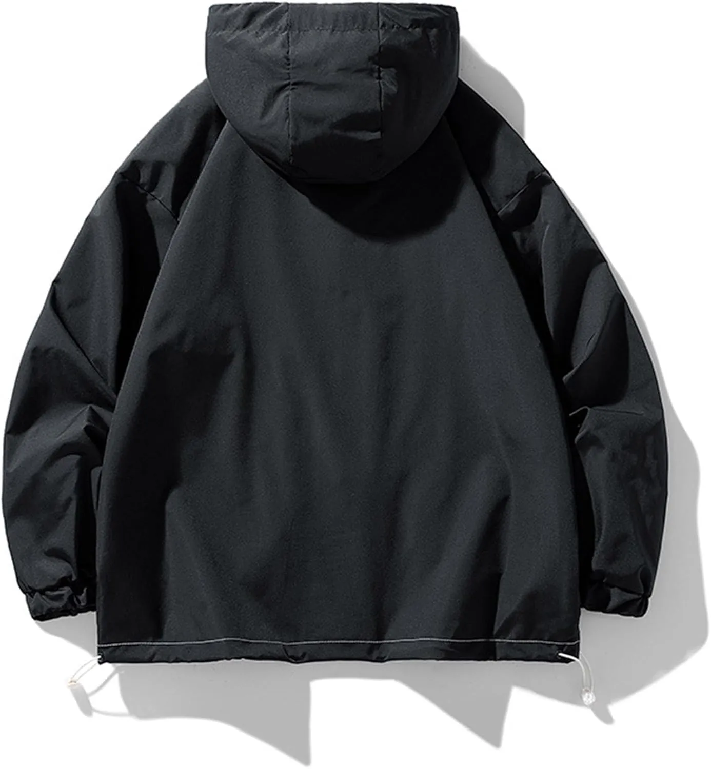 Mens Rain Jackets Waterproof with Hood Mens Windbreaker Jackets Lightweight Softshell Outdoor Jacket Fall Jackets