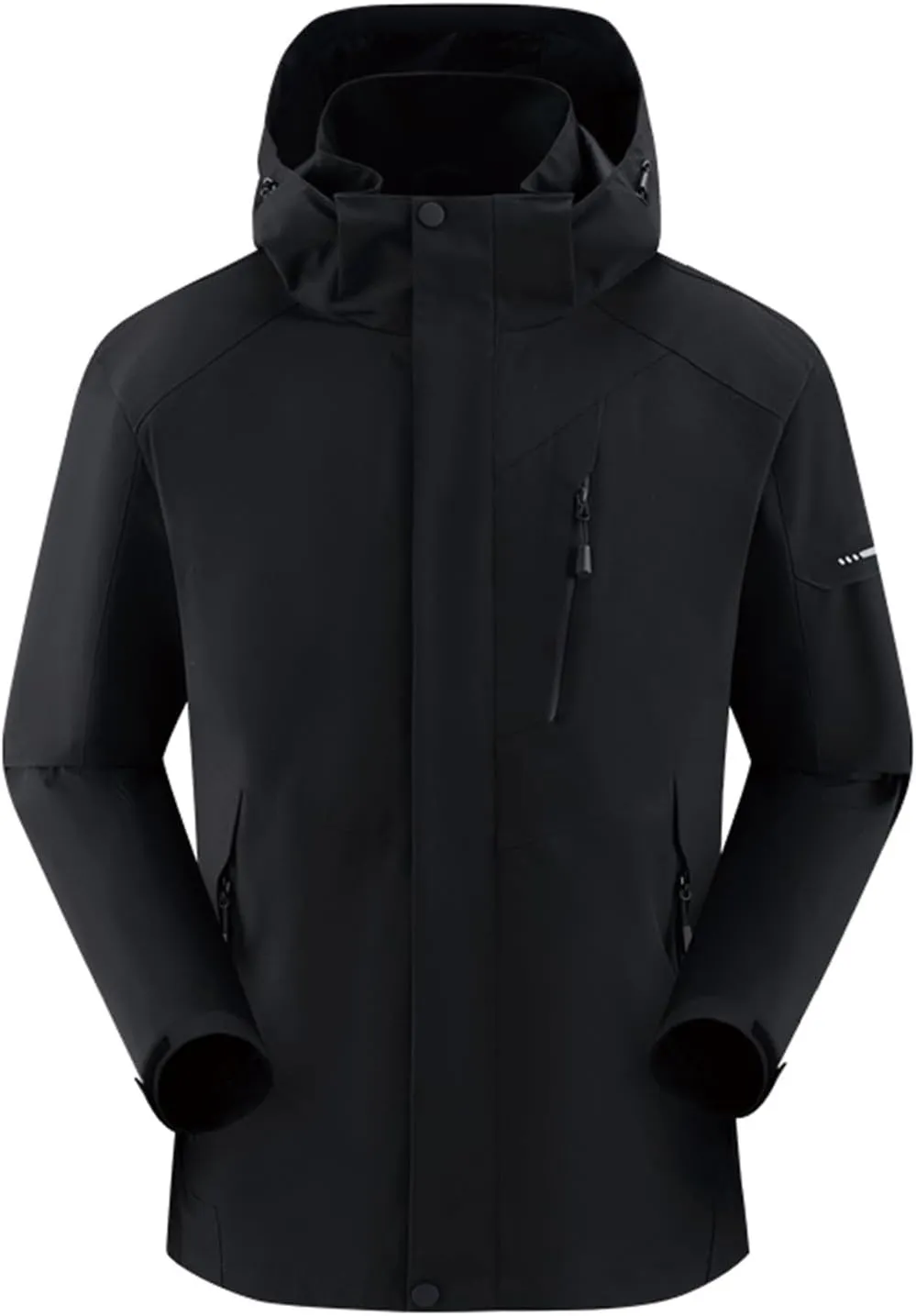 Mens Rain Jackets Waterproof with Hood Mens Windbreaker Jackets Performance Lightweight Winter Coats Fall Jackets