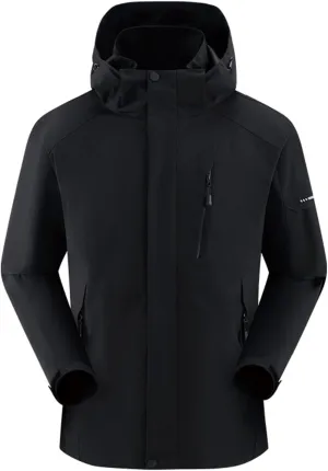 Mens Rain Jackets Waterproof with Hood Mens Windbreaker Jackets Performance Lightweight Winter Coats Fall Jackets