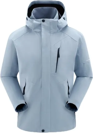 Mens Rain Jackets Waterproof with Hood Mens Windbreaker Jackets Performance Lightweight Winter Coats Fall Jackets