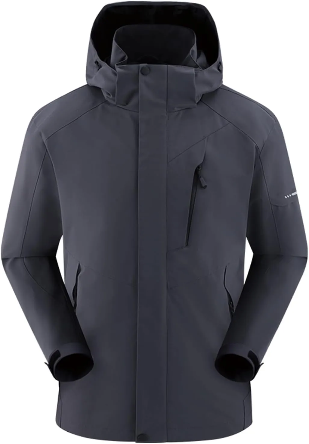 Mens Rain Jackets Waterproof with Hood Mens Windbreaker Jackets Performance Lightweight Winter Coats Fall Jackets