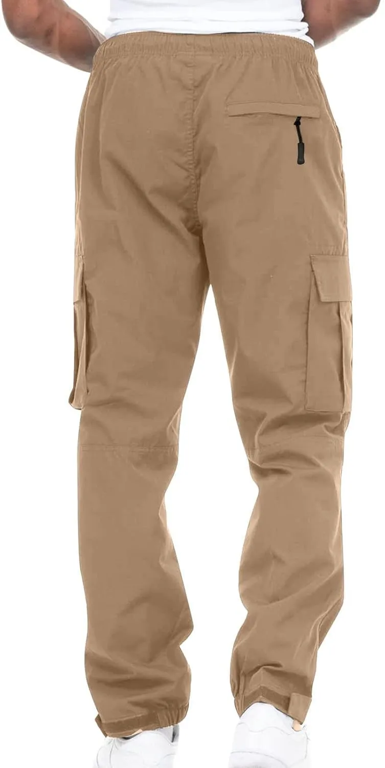 Mens Sweatpants Big & Tall Sizes Winter Sweatpants for Mens Thick Warm Jogger Pants Cinch Bottom Running Joggers Soft