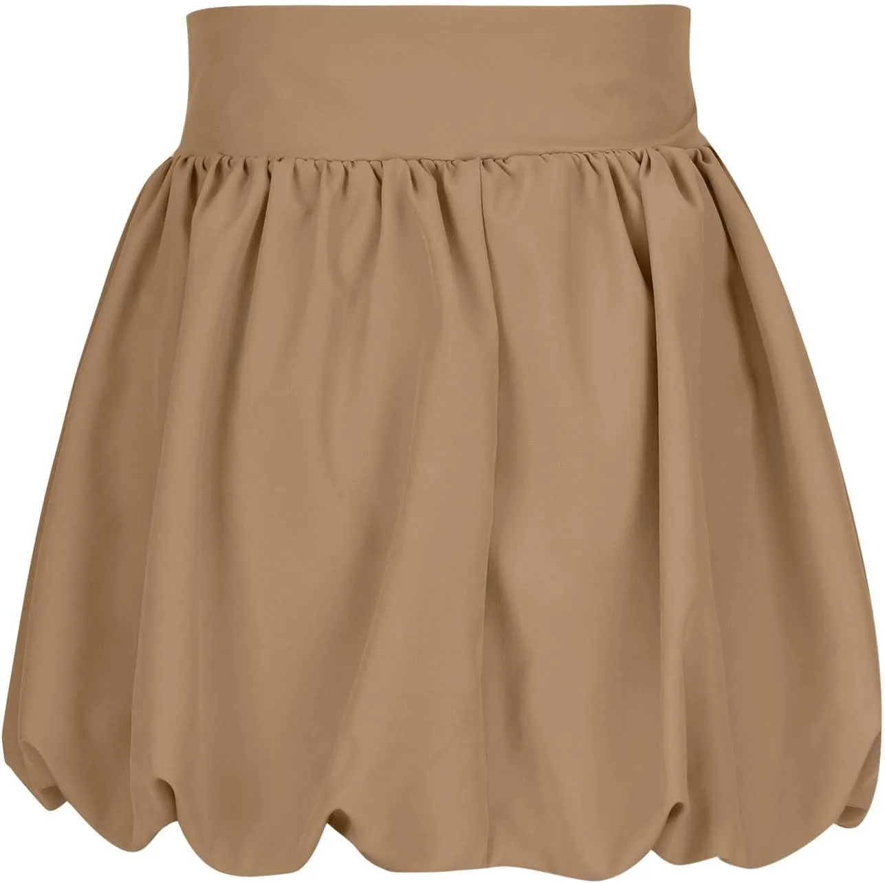 Mini Skirts Women Tummy Control Summer Skirts Casual Puffy Skirts A Line Pleated Skirts Trendy Zipper Fluffy Skirts