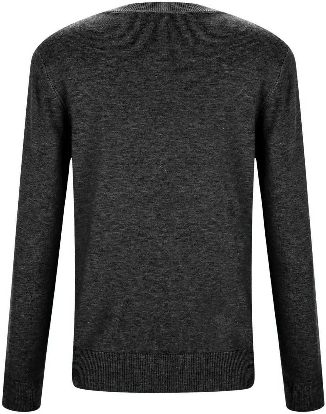Pullover Sweaters for Women Solid Basic Long Sleeve Pullovers Top Crewneck Plus Size Sweater Chunky Sweater S-3XL